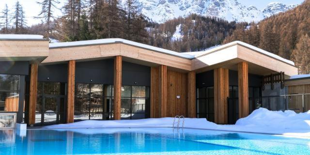 Vars, Appart Spacieux Renove 4 Couchages Dans Chalet Vars  Luaran gambar